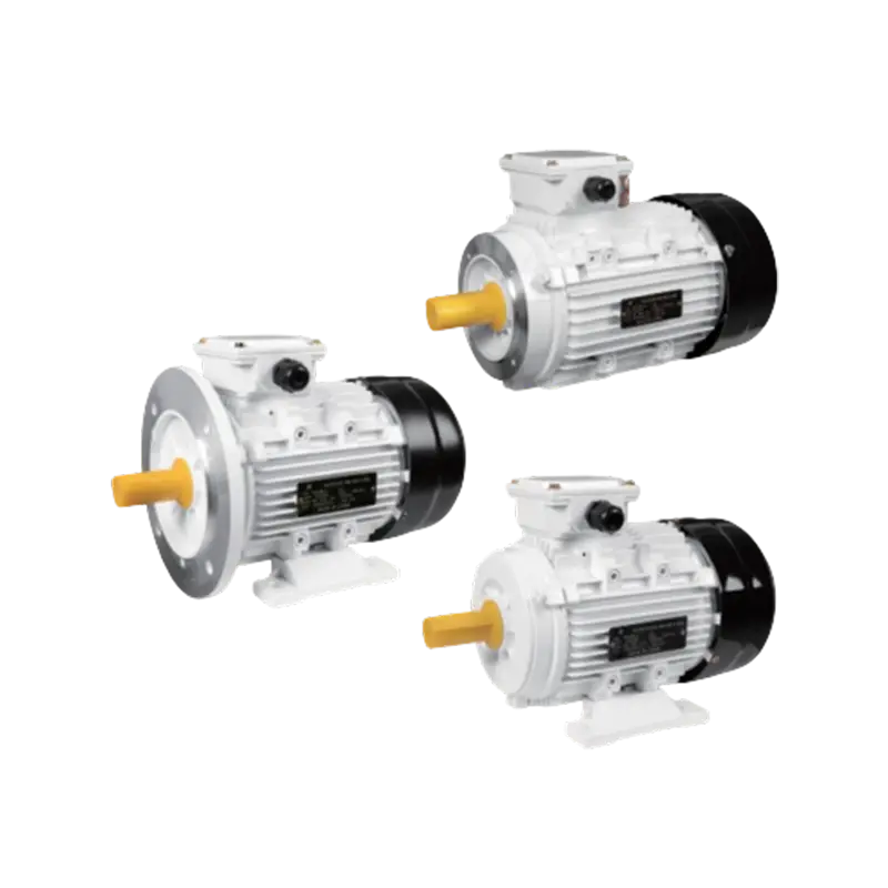Motor asíncrono trifásico con carcasa de aluminio serie MS
